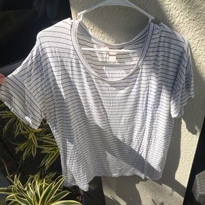 Navy Striped Tee